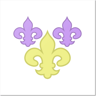 My little Pony - Fleur de Lis Cutie Mark V3 Posters and Art